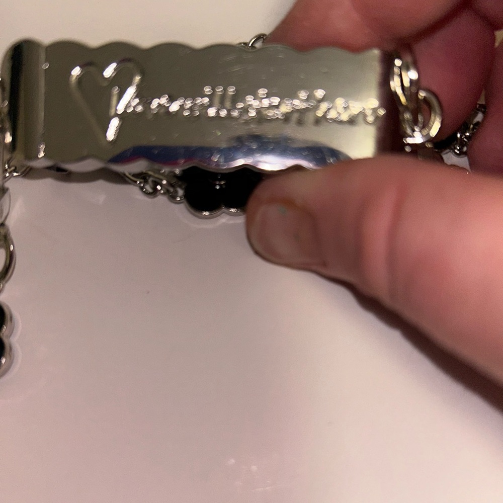 LOVE WILL START HERE CELL PHONE CHAIN